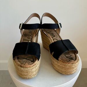 Sam Edelman Brown Espadrille Summer Shoes - Women's Size 8.5